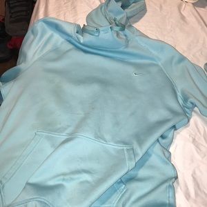 Blue Nike hoodie